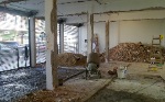 Tarjeta Naranja, Sucursal San Martín - Interior del local en avance de obra